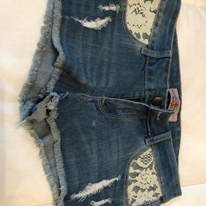 Jean shorts